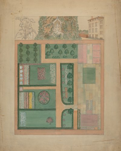 Parmentier Grounds, c. 1936. tekijältä Virginia Richards