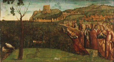 Carpaccio - Alcyonen muodonmuutos, n. 1502-1507. tekijältä Vittore Carpaccio