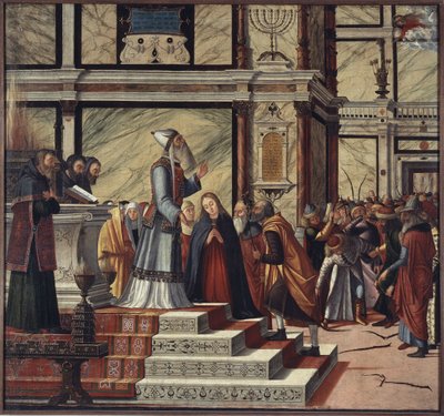 Neitsyt avioliitto tekijältä Vittore Carpaccio