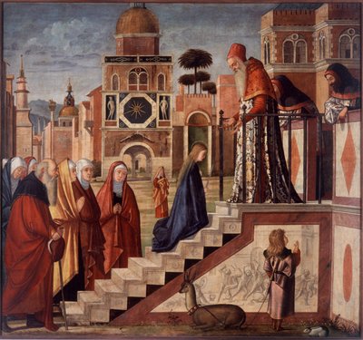 Neitsyen esittely temppelissä tekijältä Vittore Carpaccio