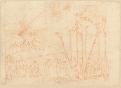 Kymmenentuhannen marttyyrikuolema tekijältä Vittore Carpaccio