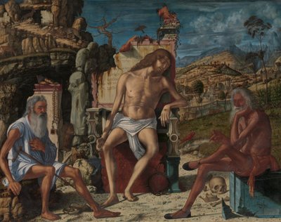 The Meditation on Passion, n. 1490. tekijältä Vittore Carpaccio