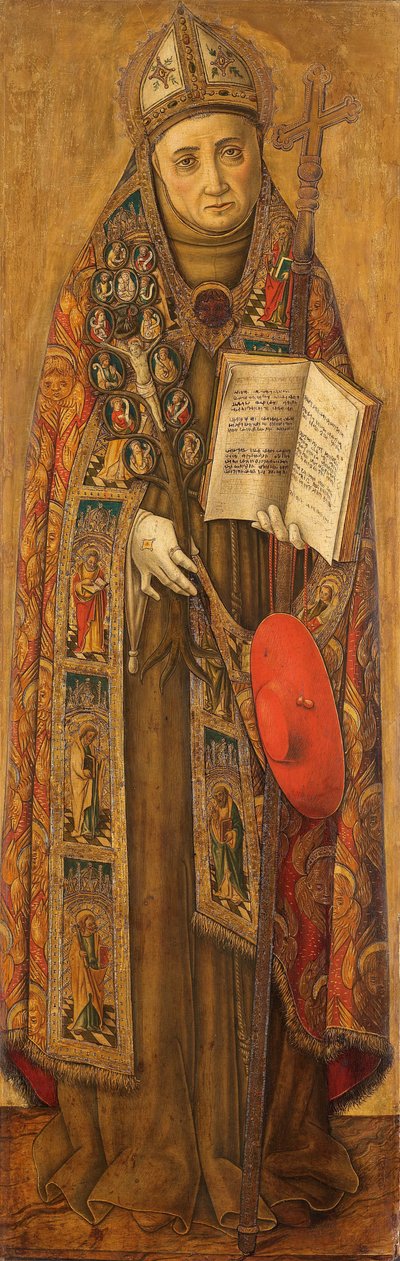 St Bonaventura tekijältä Vittore Crivelli