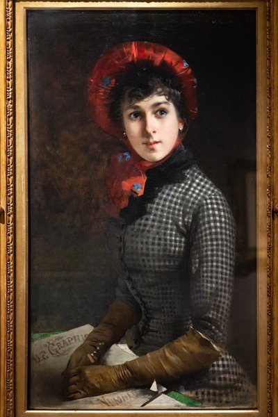 Englantilainen tyttö tekijältä Vittorio Matteo Corcos