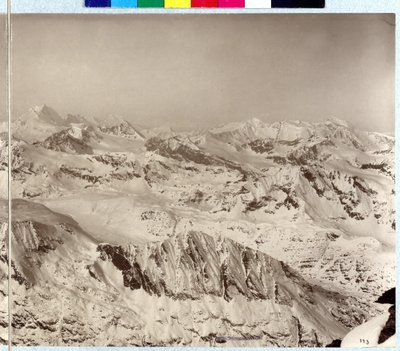 Alppien panoraama tekijältä Vittorio Sella