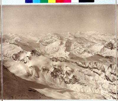 Alppien panoraama tekijältä Vittorio Sella