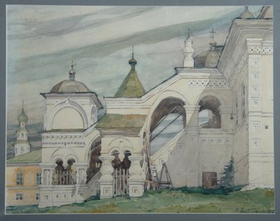 Kolminaisuuden kirkko Solikamskissa, 1909 tekijältä Vladimir Alexandrovich Plotnikov