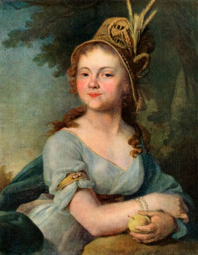 "V.I. Arsenjevin muotokuva", 1790-luvun puoliväli, 1939. tekijältä Vladimir Borovikovsky