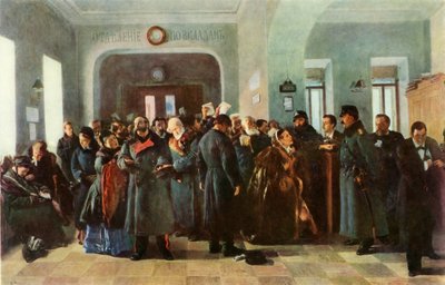 Pankki romahtaa, 1881, 1965. tekijältä Vladimir Egorovic Makovsky