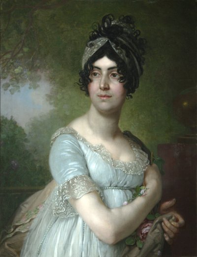 Muotokuva Daria Semjonovna Jakovlevasta, 1801 tekijältä Vladimir Lukich Borovikovsky
