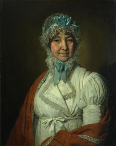 Nadezhda Ivanovna Dubovitskajan muotokuva, 1809 tekijältä Vladimir Lukich Borovikovsky