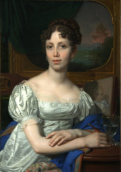 Ekaterina Vladimirovna Rodziankon muotokuva, 1821 tekijältä Vladimir Lukich Borovikovsky