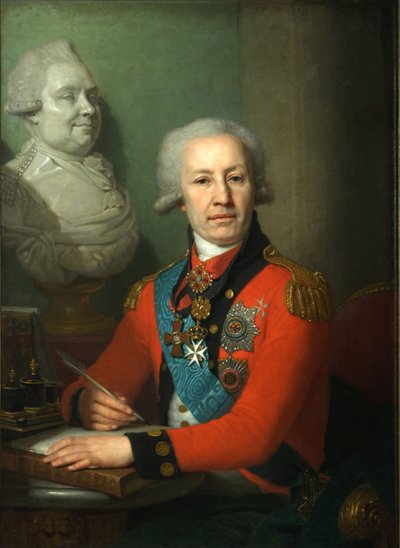 Paroni Aleksei Vasiljevin muotokuva, 1800 tekijältä Vladimir Lukich Borovikovsky