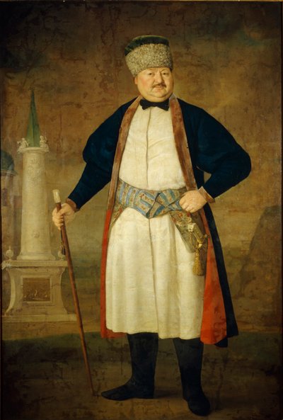 Pavel Jakovlevich Rudenkon muotokuva, 1778 tekijältä Vladimir Lukich Borovikovsky