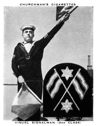 Visual Signalman, 3. luokka, 1937. tekijältä WA and AC Churchman