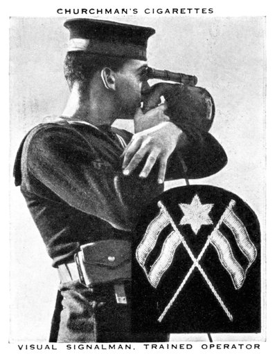 Visual Signalman, koulutettu kuljettaja, 1937. tekijältä WA and AC Churchman