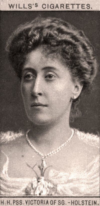 H.H, PSS. Victoria SG-Holsteinista, 1908. tekijältä WD and HO Wills
