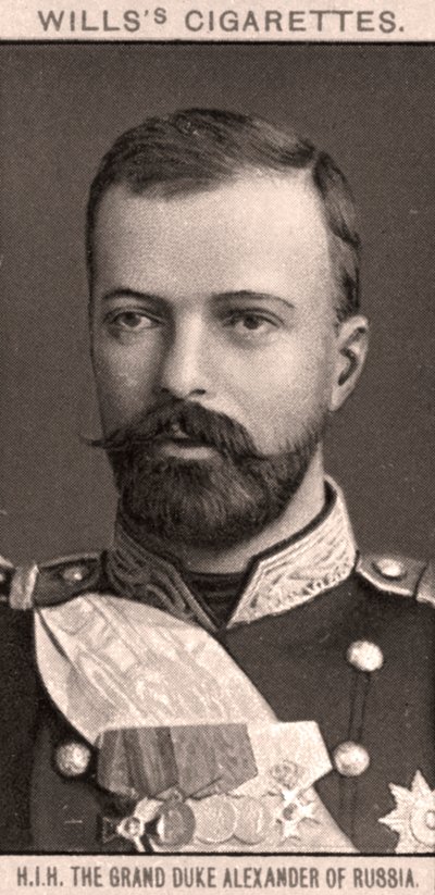 H.I.H. Venäjän suurruhtinas Aleksanteri, 1908. tekijältä WD and HO Wills