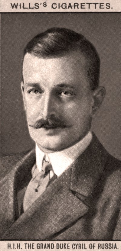 H.I.H Venäjän suurherttua Cyril, 1908. tekijältä WD and HO Wills