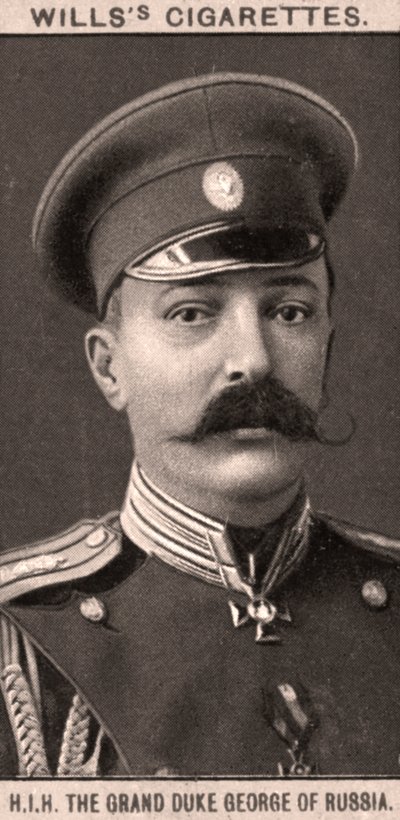 H.I.H. Venäjän suurherttua George, 1908. tekijältä WD and HO Wills