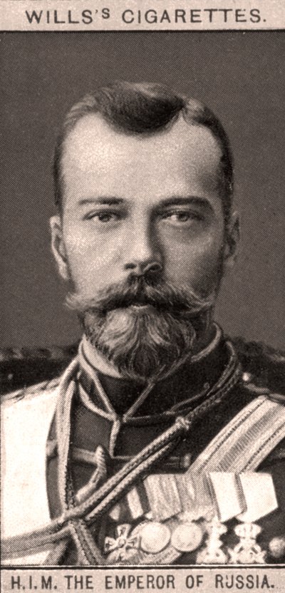H.I.M Venäjän keisari, 1908. tekijältä WD and HO Wills