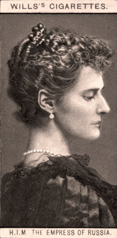 H.I.M Venäjän keisarinna, 1908. tekijältä WD and HO Wills