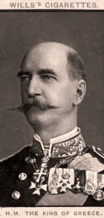 H.M. Kreikan kuningas, 1908. tekijältä WD and HO Wills