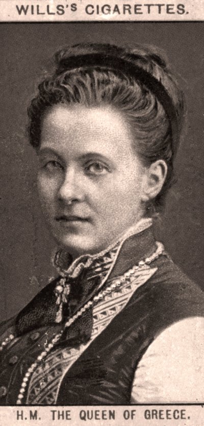 H.M. Kreikan kuningatar, 1908. tekijältä WD and HO Wills