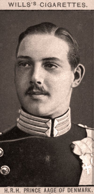 H.R.H. Tanskan prinssi Aage, 1908. tekijältä WD and HO Wills