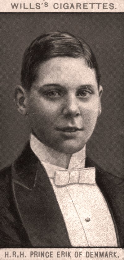 H.R.H. Tanskan prinssi Erik, 1908. tekijältä WD and HO Wills