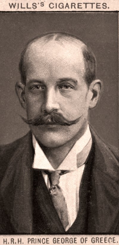 H.R.H. Kreikan prinssi George, 1908. tekijältä WD and HO Wills