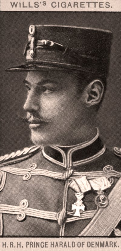 H.R.H. Tanskan prinssi Harold, 1908. tekijältä WD and HO Wills