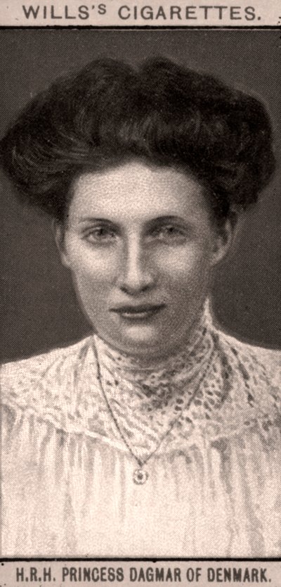 H.R.H. Tanskan prinsessa Dagmar, 1908. tekijältä WD and HO Wills