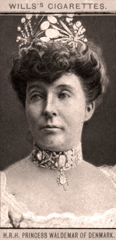 H.R.H. Tanskan prinsessa Waldemar, 1908. tekijältä WD and HO Wills