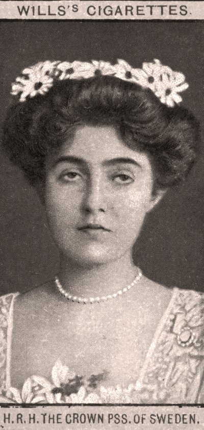 H.R.H. The Crown PSS. Ruotsista, 1908. tekijältä WD and HO Wills
