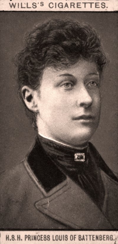 H.S.H. Battenbergin prinsessa Louis, 1908. tekijältä WD and HO Wills