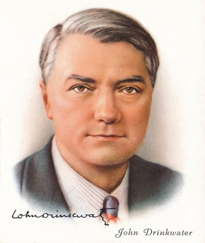 John Drinkwater, 1937. Artistit: Unknown, WD & HO Wills. tekijältä WD and HO Wills