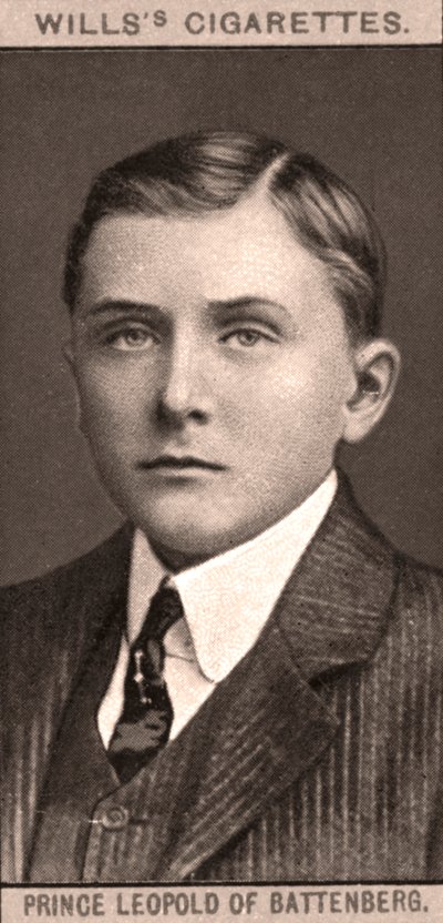 Battenbergin prinssi Leopold, 1908. tekijältä WD and HO Wills
