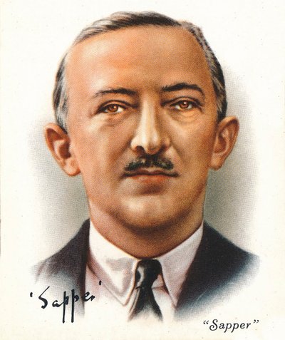 Sapper everstiluutnantti Cyril McNeile, 1937. Taiteilijat: Unknown, WD & HO Wills. tekijältä WD and HO Wills