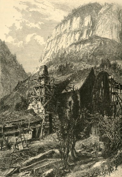 "Cumberland Gap, idästä", 1872. tekijältä W.H. Morse