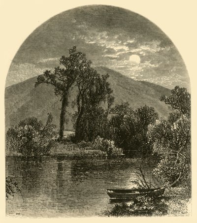 "Hoosac River, North Adams", 1874. tekijältä W.H. Morse
