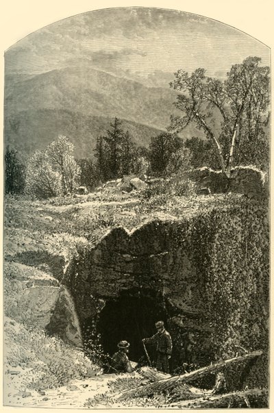 "Natural Bridge, North Adams", 1874. tekijältä W.H. Morse