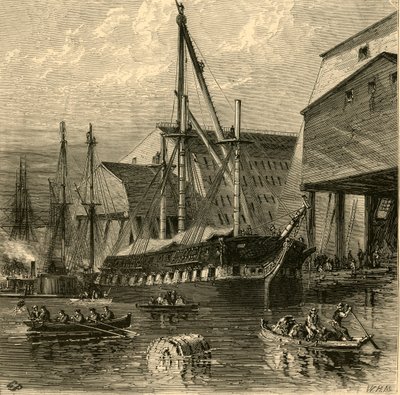 "Navy Yard", 1874. tekijältä W.H. Morse