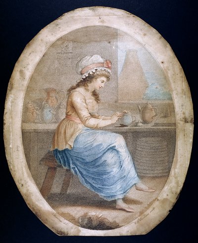"The Staffordshire Girl", 1700-luvun loppu - 1800-luvun alku tekijältä WN Gardner