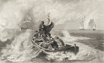 Eriejärven taistelu (litho) tekijältä John Ward Dunsmore