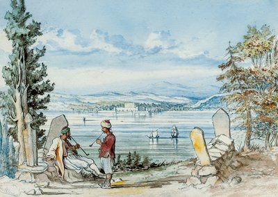 Näkymä Dardanellsissa, 1869 tekijältä W. H. Wrench