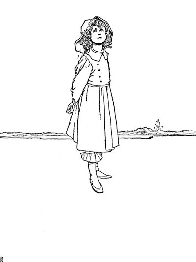 Ja Karen oli pukeutunut erittäin siististi, vuodelta 1930 tekijältä William Heath Robinson