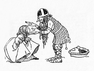 Saan sinut vaimokseen, n. 1930 tekijältä William Heath Robinson