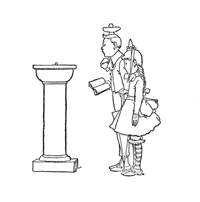 Herneet esiteltiin Curiosities kabinetissa, vuonna 1930 tekijältä William Heath Robinson
