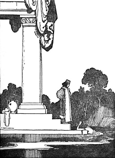 Kun aurinko nousi, hän heräsi, vuonna 1930 tekijältä William Heath Robinson